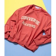 【CONVERSE/コンバース】カレッジプリント ミニ裏毛スウェットトレーナー