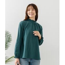 【C-FORT POINT/フォートポイント】シャーリング ハイネック トップス