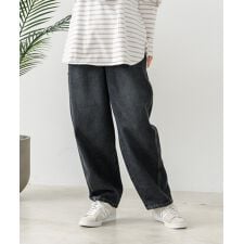 【C-FORT POINT/フォートポイント】デニムカーブパンツ