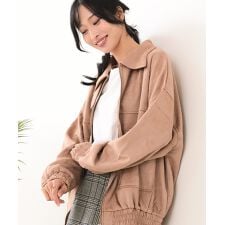 【C-FORT POINT/フォートポイント】ポリスウェード フライトジャケット