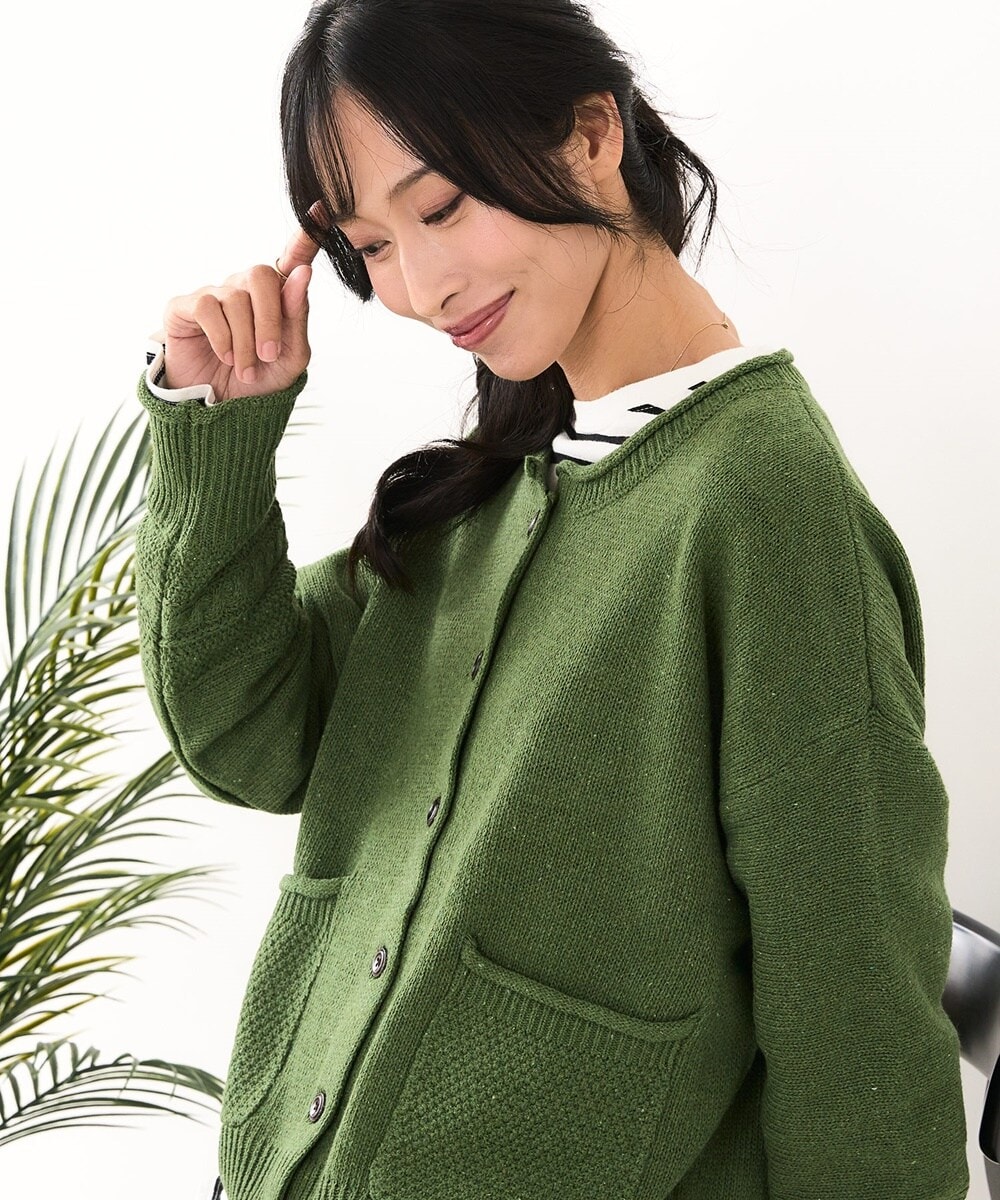 [�}���C]�yC-FORT POINT/�t�H�[�g�|�C���g�z���P�[�u���� �J�[�f�B�K��/�t�H�[�g�|�C���g�iFORT POINT�j �O���[��