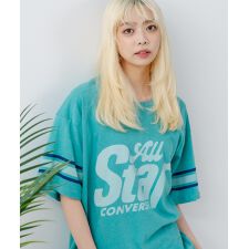 【CONVERSE/コンバース】ネップスラブ フットボールTシャツ