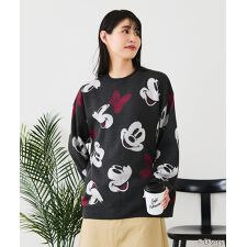 【DISNEY/ディズニー】DISNEY ジャガードニット