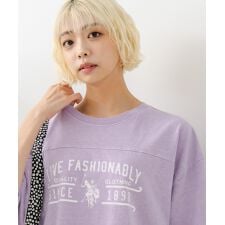 【U.S. POLO ASSN.】ピグメント加工 プリントＴシャツ