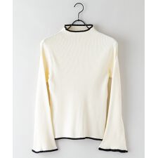 【C-FORT POINT/フォートポイント】 もっちりフレア袖プルオーバー