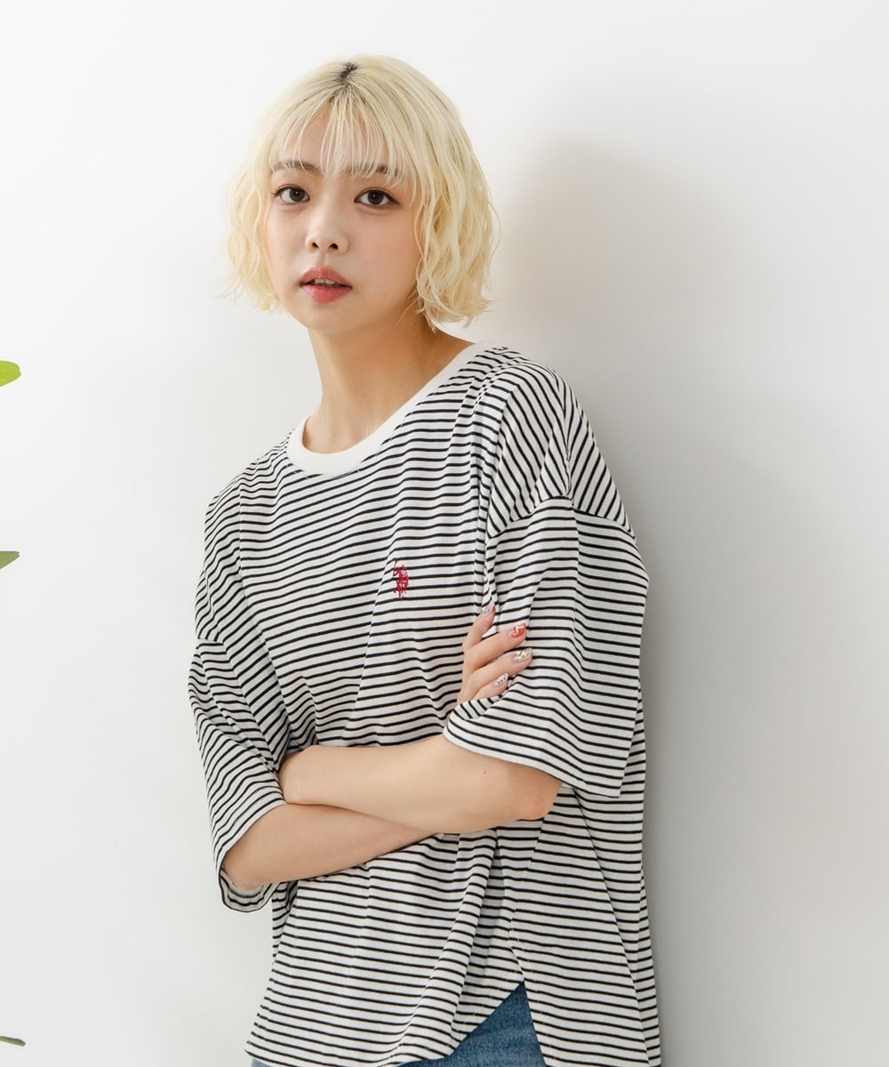 [�}���C]�yU.S. POLO ASSN.�z�u�����h���S�����|�C���g�h�J���E���h�w��T�V���c/�t�H�[�g�|�C���g�iFORT POINT�j �u���b�N