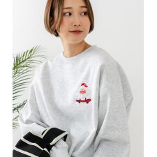 【C-FORT POINT/フォートポイント】オバケスケボー 刺繍トレーナー