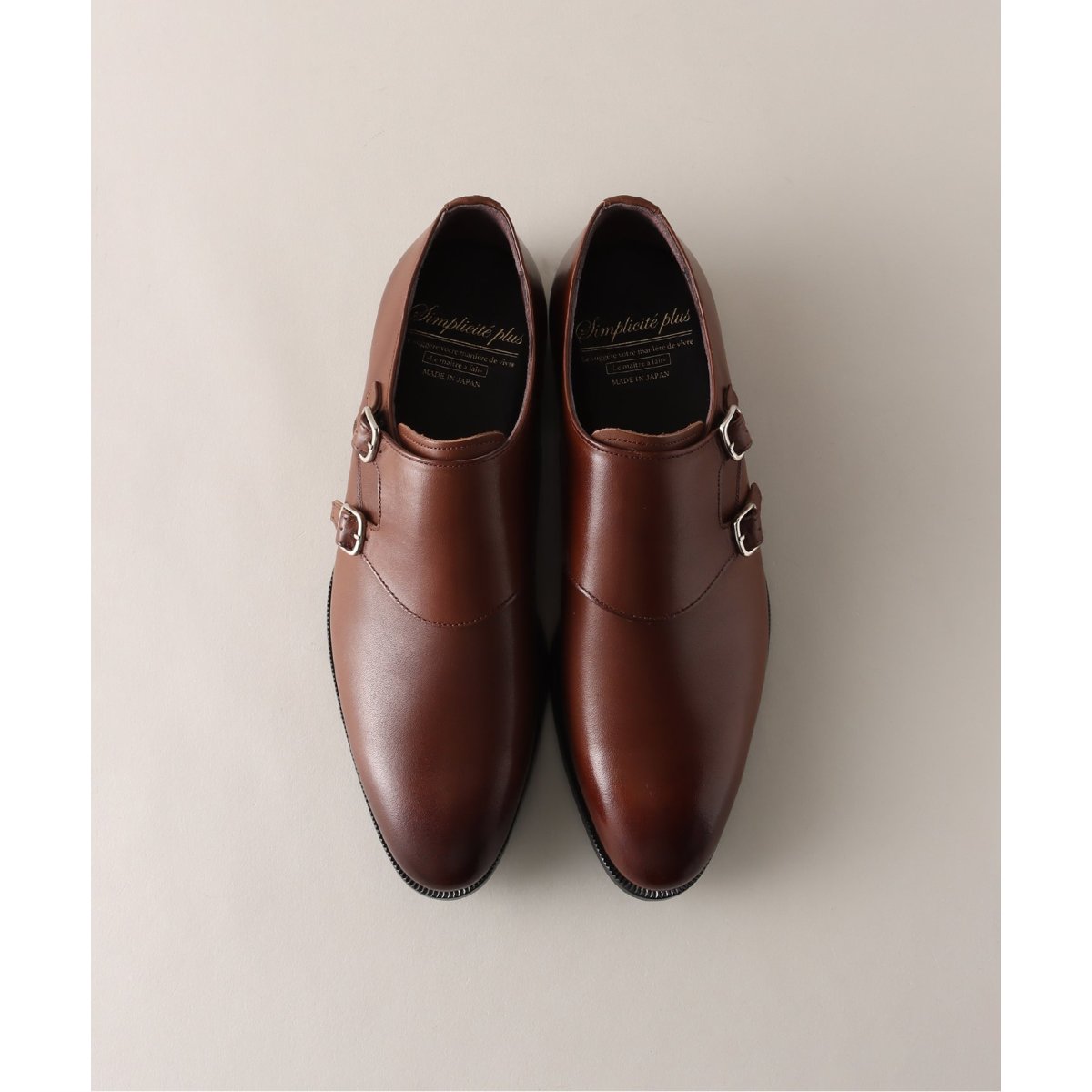 【aprés】ダブルモンクストラップシューズ レディース AREZZO】ダブルモンク ストラップ レディース ローヒール