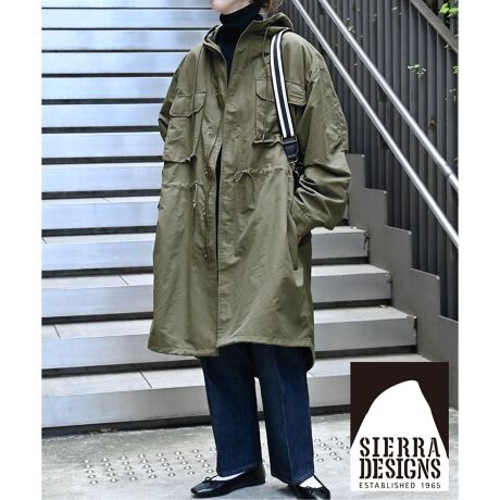SIERRA DESIGNS / シエラデザイン】 別注 ファーベスト付きモッズ 