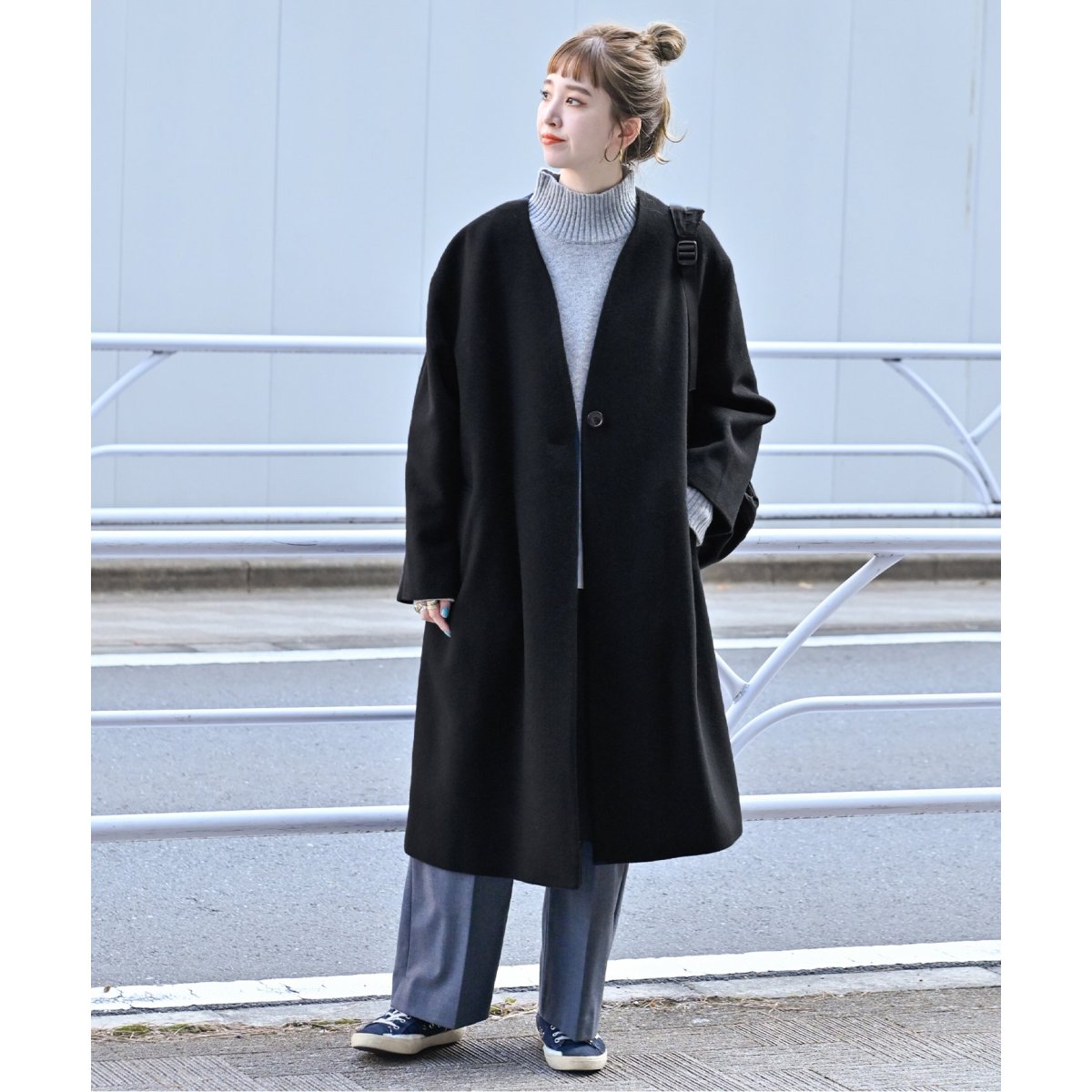 ノーカラーウォームコート | ベーセーストック(B.C STOCK) | マルイ