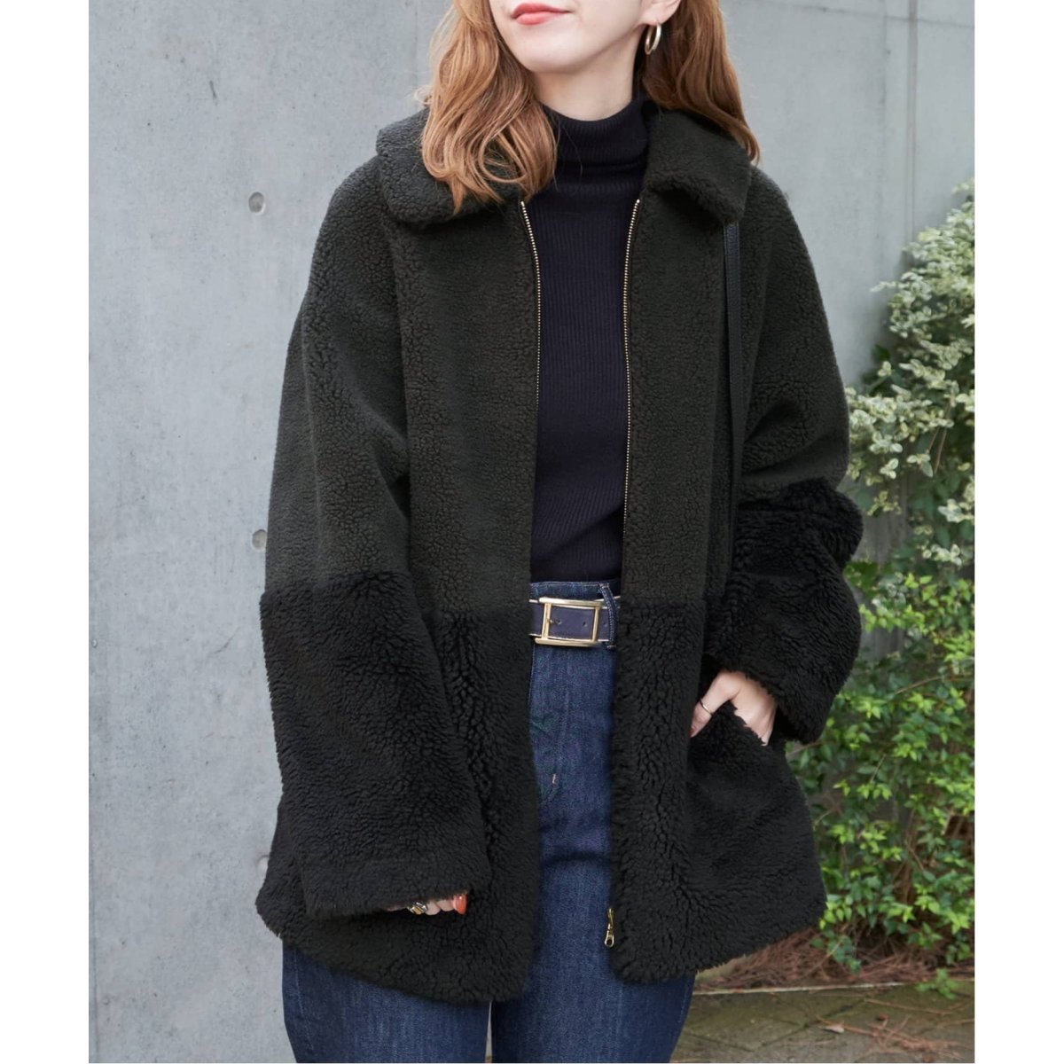 追加》リバーシブルムートンコート | ベーセーストック(B.C STOCK