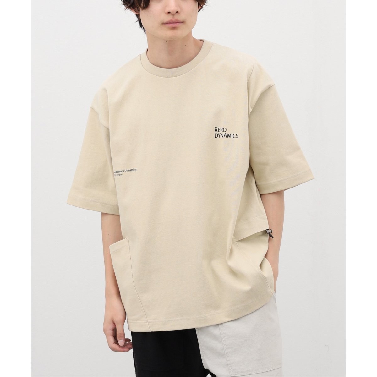 追加3》OLIVEDRAB キャリーポケット 半袖Tシャツ | ベーセー