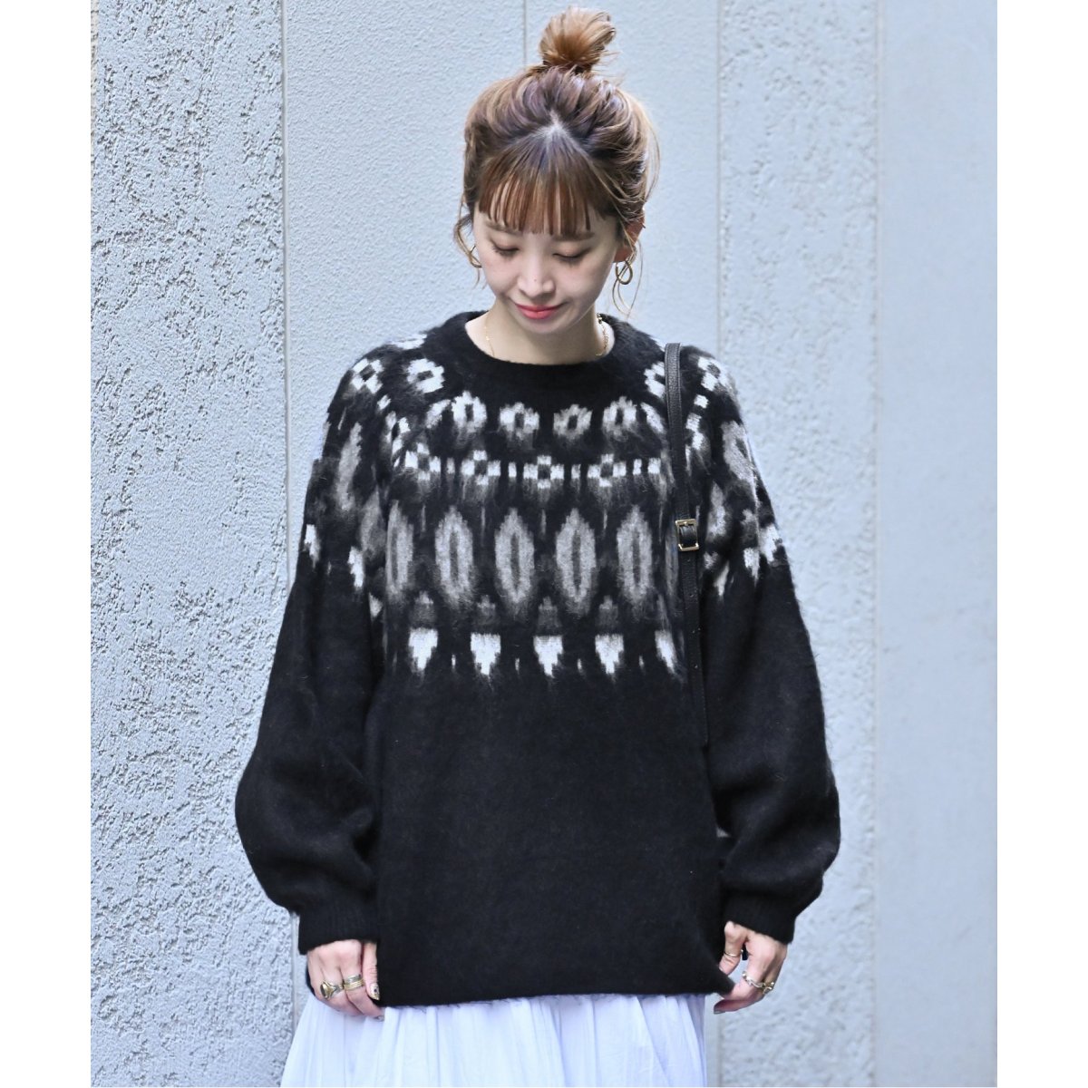 SHIPS　シップス　モヘア ノルディック　ニット Lサイズ Lサイズ ファッション SHIPS シップス モヘア ノルディック ニット Lサイズ