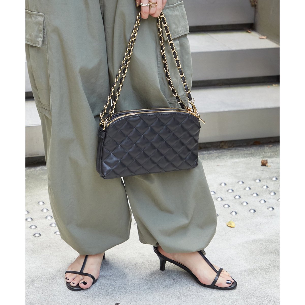 【2025年最新】大人気ブランドの人気アイテム  AULENTTI/オウレンティ】 キルティングBAG | ベーセーストック バッグ