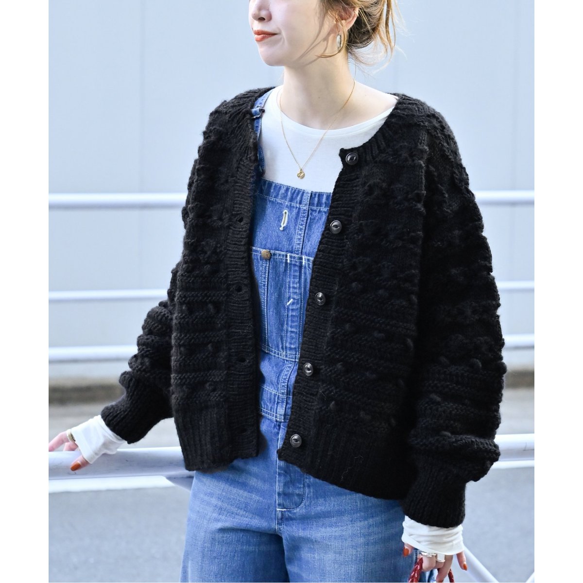 B.C STOCK ハンドニットカーディガン 【公式通販】