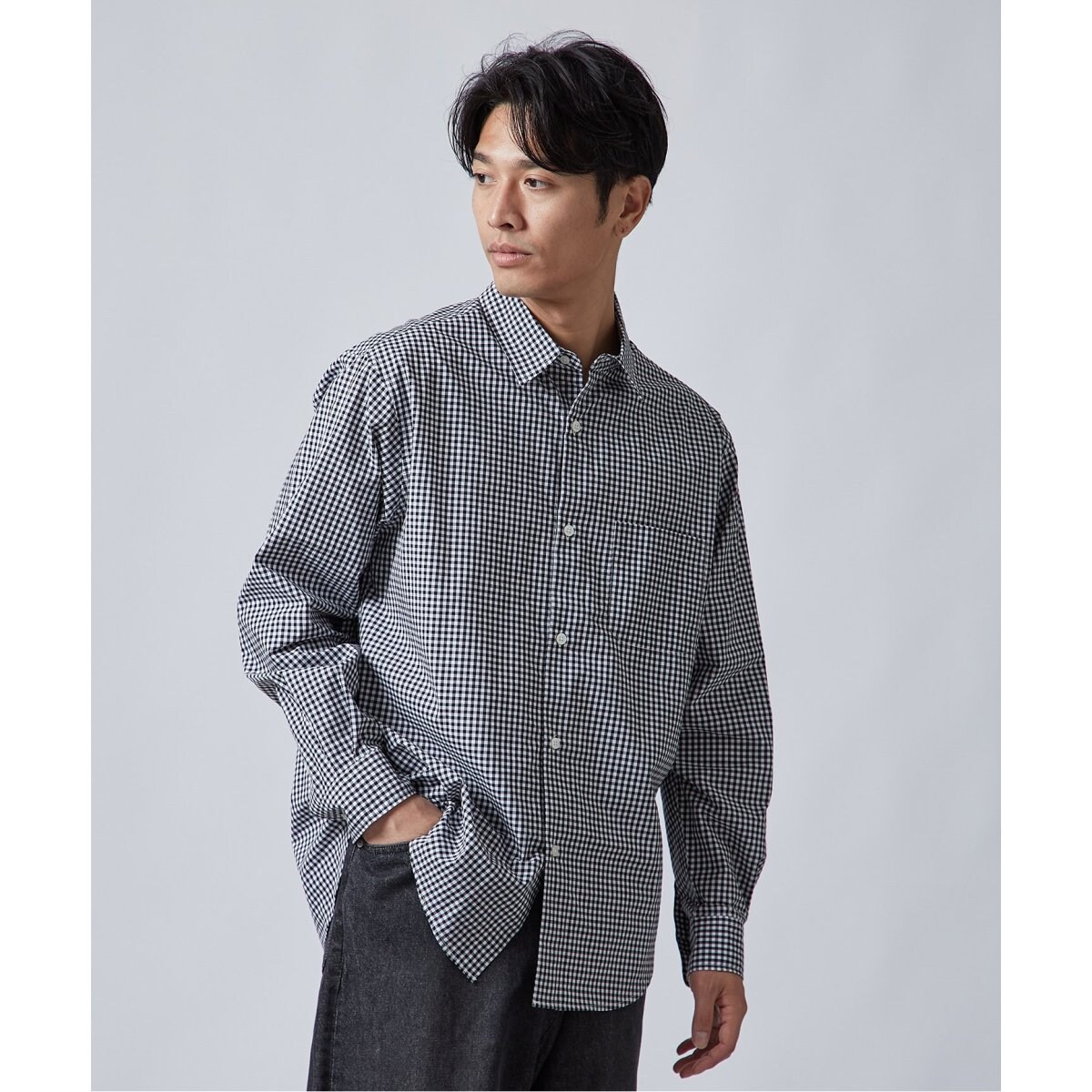 60s コットンフランネル チェックシャツ フラップ ダブルポケット