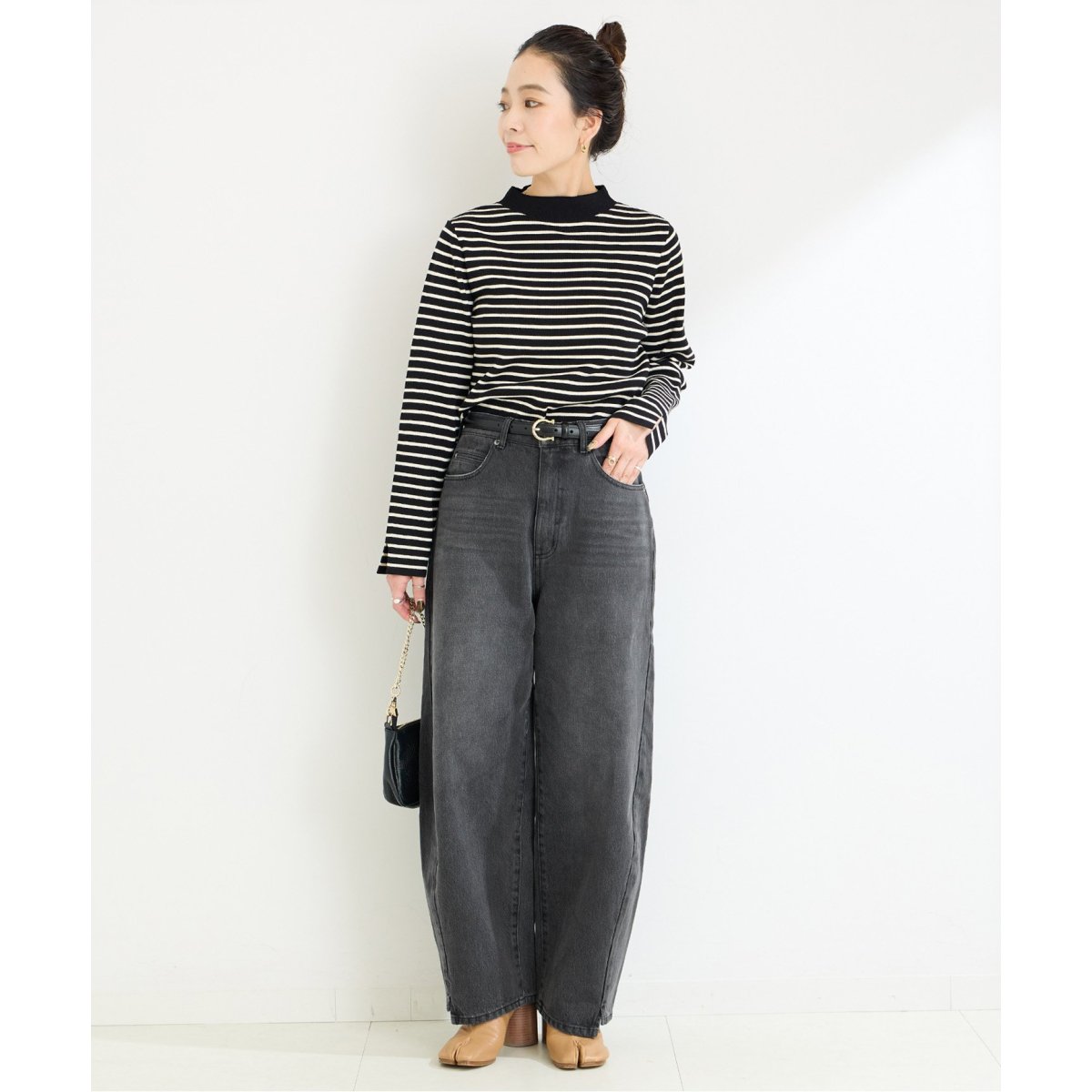 DU JOUR♡デュ ジュール BARREL BAGGY JEAN バレルバギー 追加》ウォッシャブル / DU JOUR/デュ ジュール BARREL BAGGY