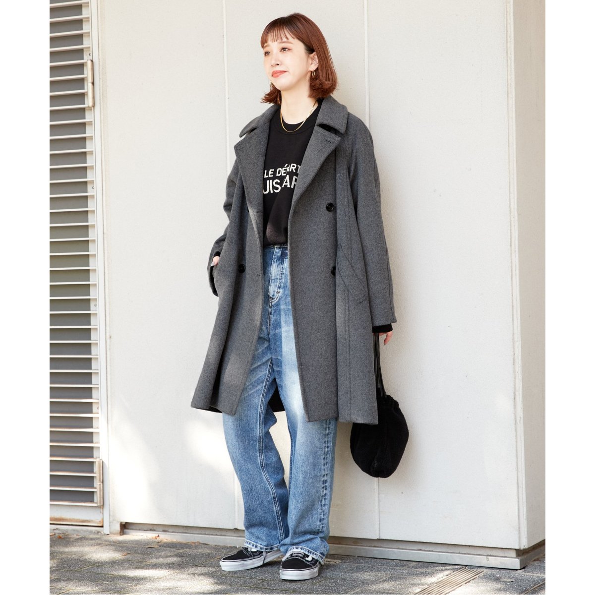 Wビーバーテントライントレンチコート | ベーセーストック(B.C STOCK