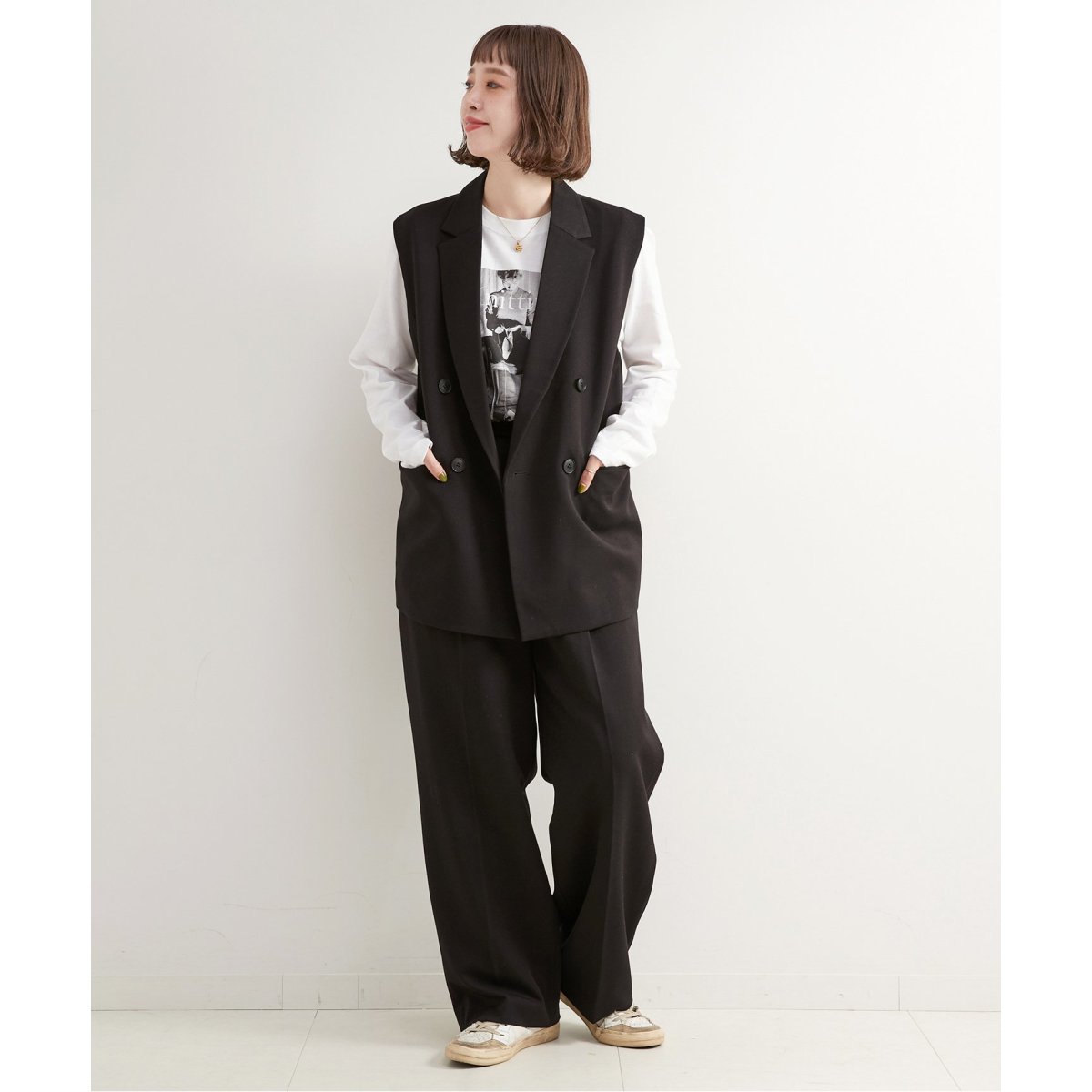 ジレ+2タックパンツセット | ベーセーストック(B.C STOCK