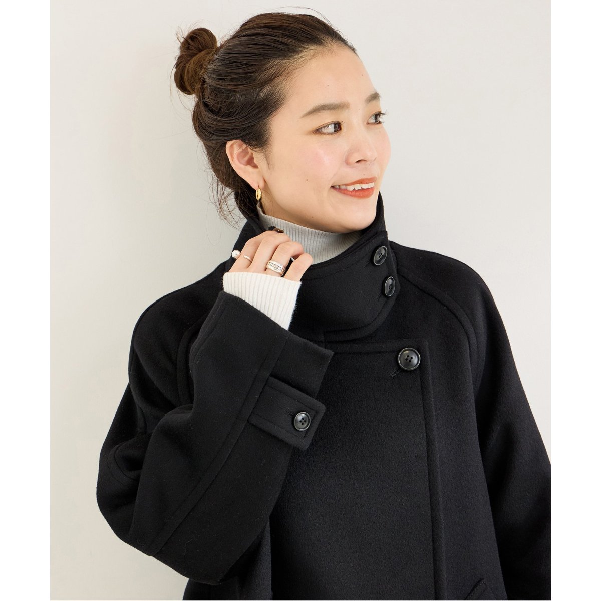 WビーバーコクーンW前スタンドコート | ベーセーストック(B.C STOCK