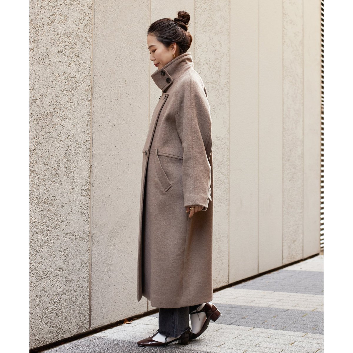 WビーバーコクーンW前スタンドコート | ベーセーストック(B.C STOCK