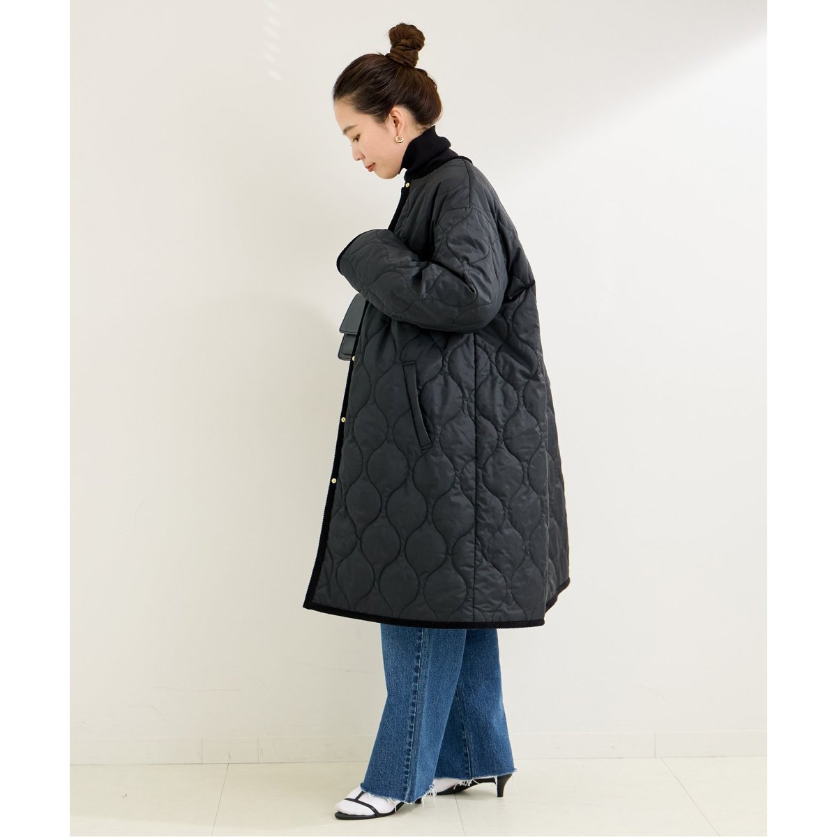 リバーシブルキルティングコート | ベーセーストック(B.C STOCK