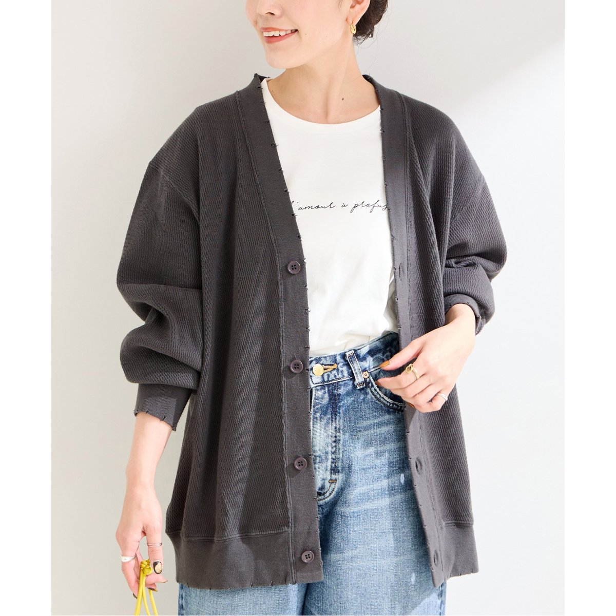期間限定！B.C STOCK コンパクトニットカーデ 入手困難 B.C STOCK