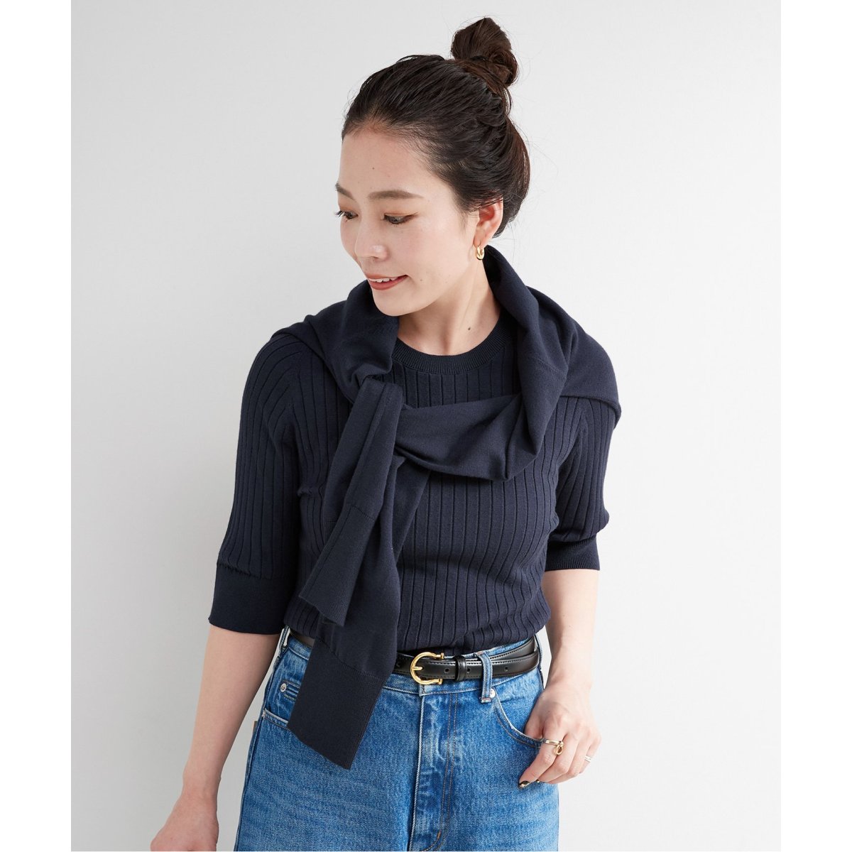 ハーリップトゥ カーディガンアンサンブル 新色】UV Knit Dress Cardigan