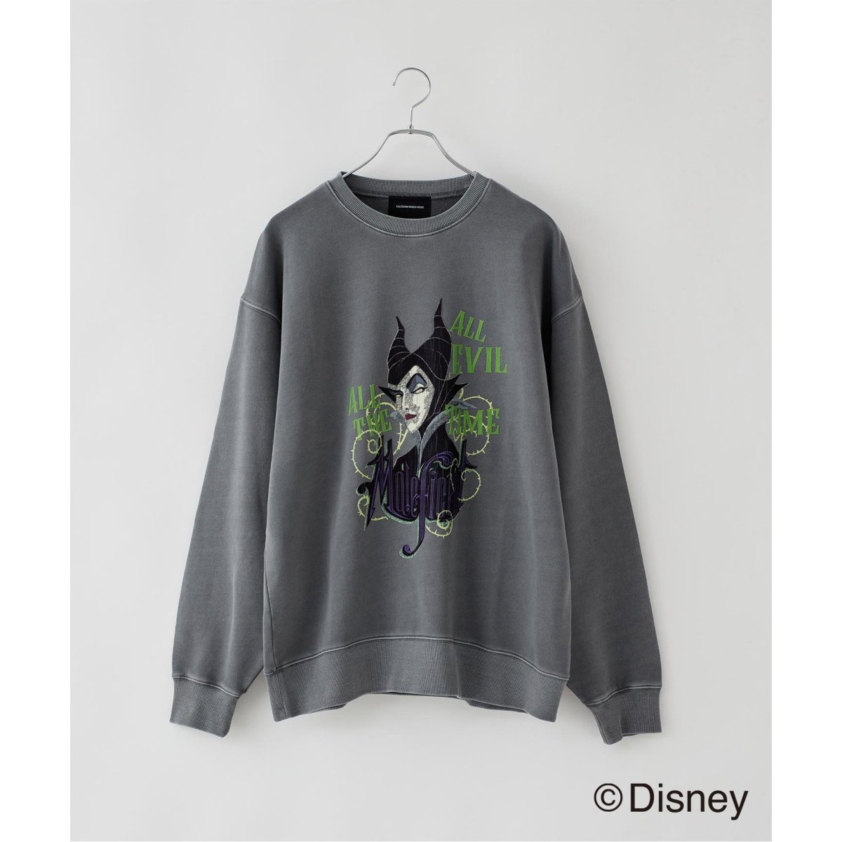 DISNEY / ディズニー】別注 ヴィランズ クルーネックスウェット