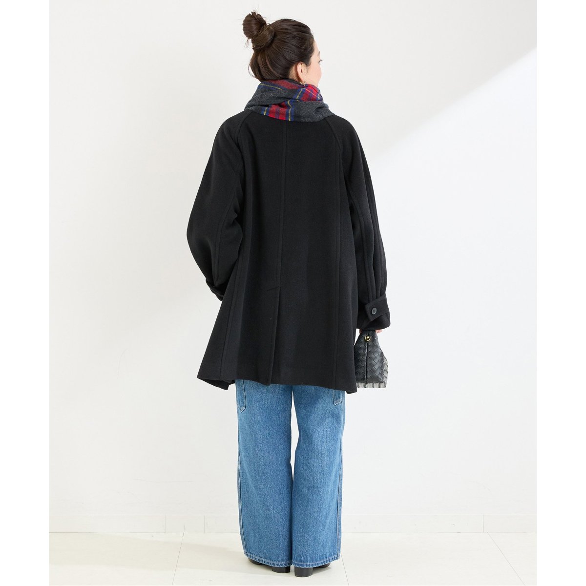 ソフトビーバーWボタンボクシーミドルコート | ベーセーストック(B.C