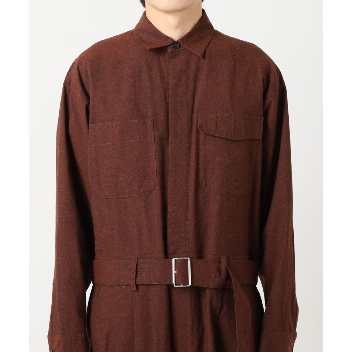 【新品】B.C STOCK【Deux Allures】シャンブレーオールインワン Deux Allures/ドゥ アリュール】シャンブレーオールインワン