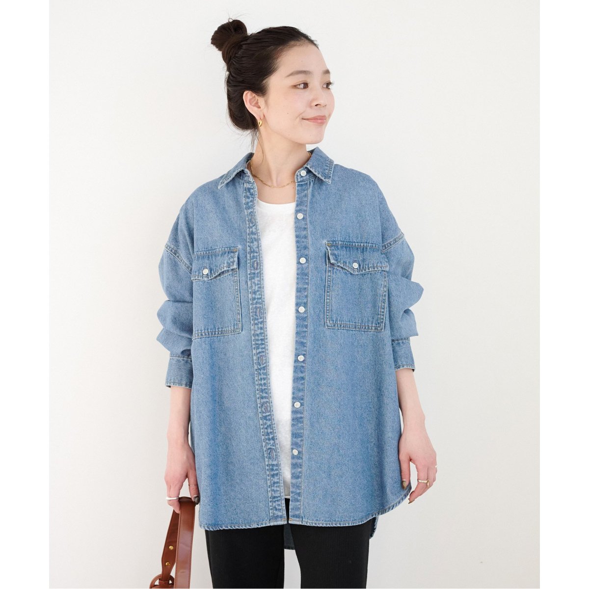 B.C STOCK【WEB限定】デニムワーカーシャツ B.C STOCK（ベーセーストック）の「《追加2》【WEB限定】デニム
