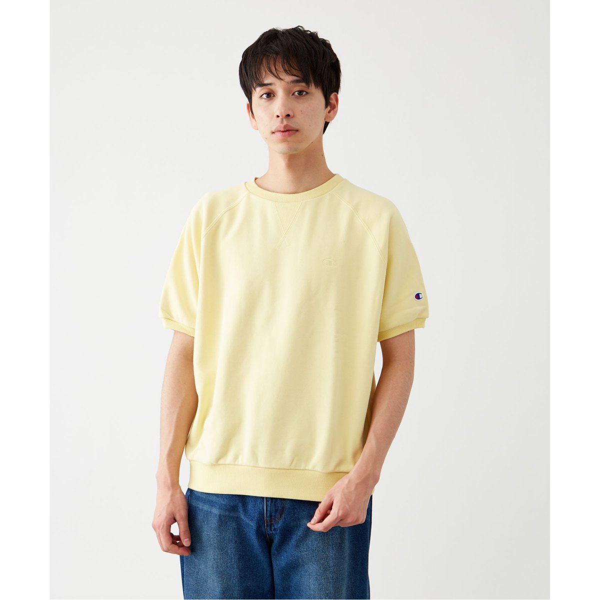 Champion/チャンピオン】別注 フレンチテリー ハーフスリーブ