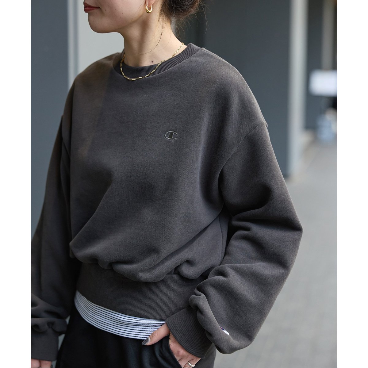Champion/チャンピオン 別注 フレンチテリーC/N L/S | ベーセー