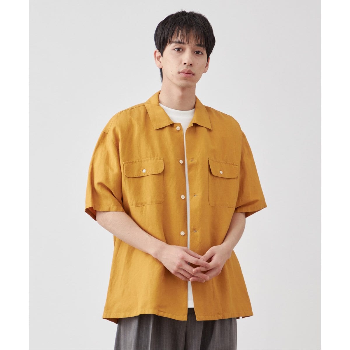 【URBAN RESEARCH】トーマスメイソンオーバーショートスリーブシャツ XLサイズあり』トーマスメイソンオーバーショートスリーブシャツ