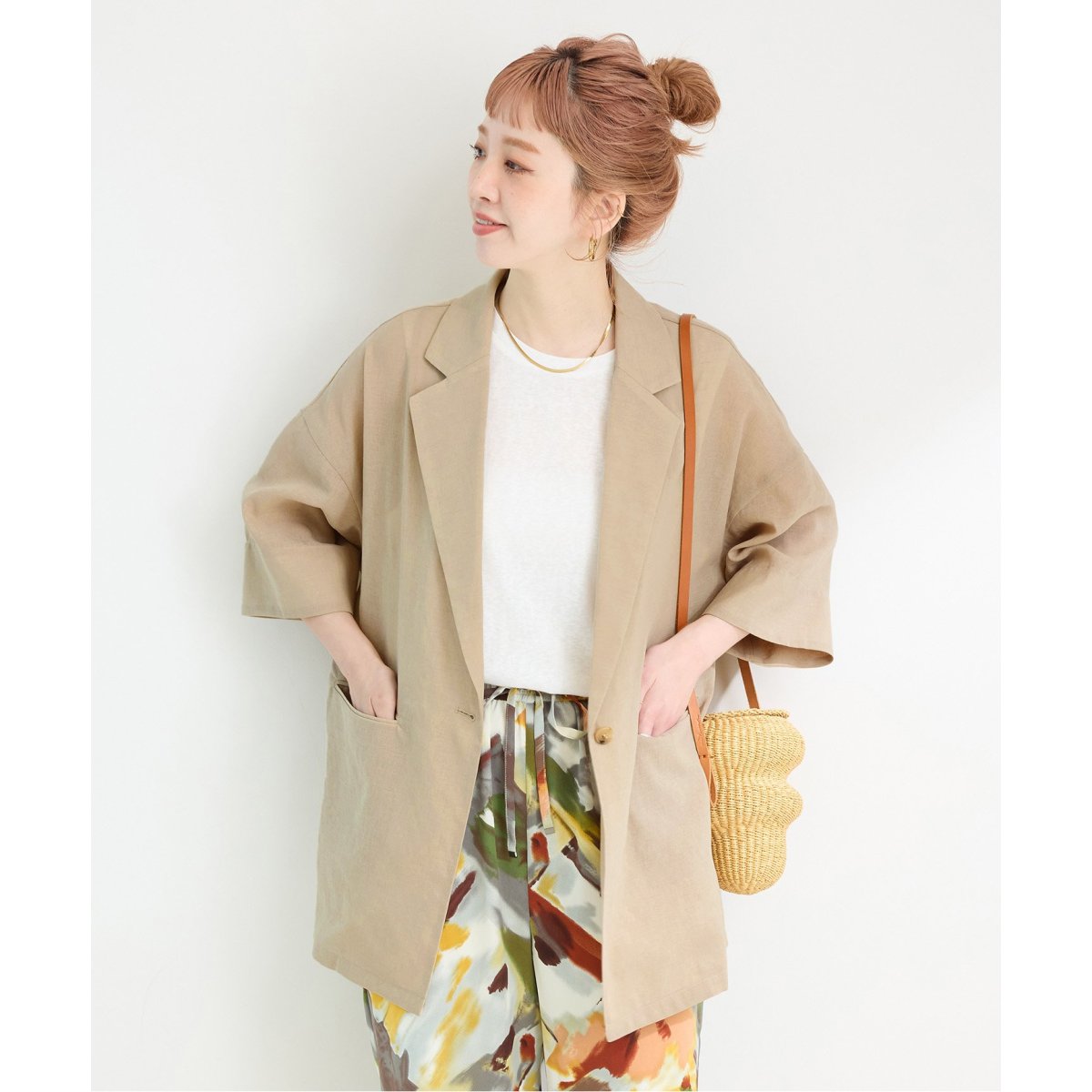 手洗い可 / ハーフスリーブジャケット | ベーセーストック(B.C STOCK