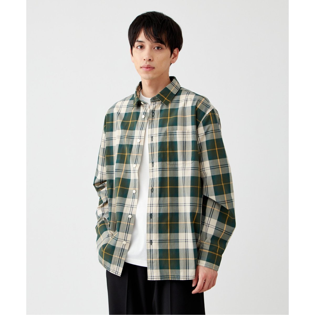 BARBOUR / バブアー】スモール タータンチェック レギュラーカラー