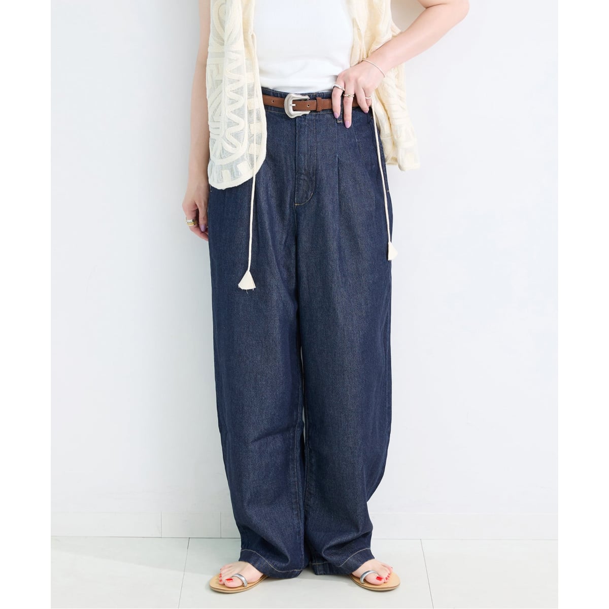 B.C STOCKウォッシャブルDU JOUR 新品 追加予約》ウォッシャブル / DU JOUR/デュ ジュール RIDING JEAN