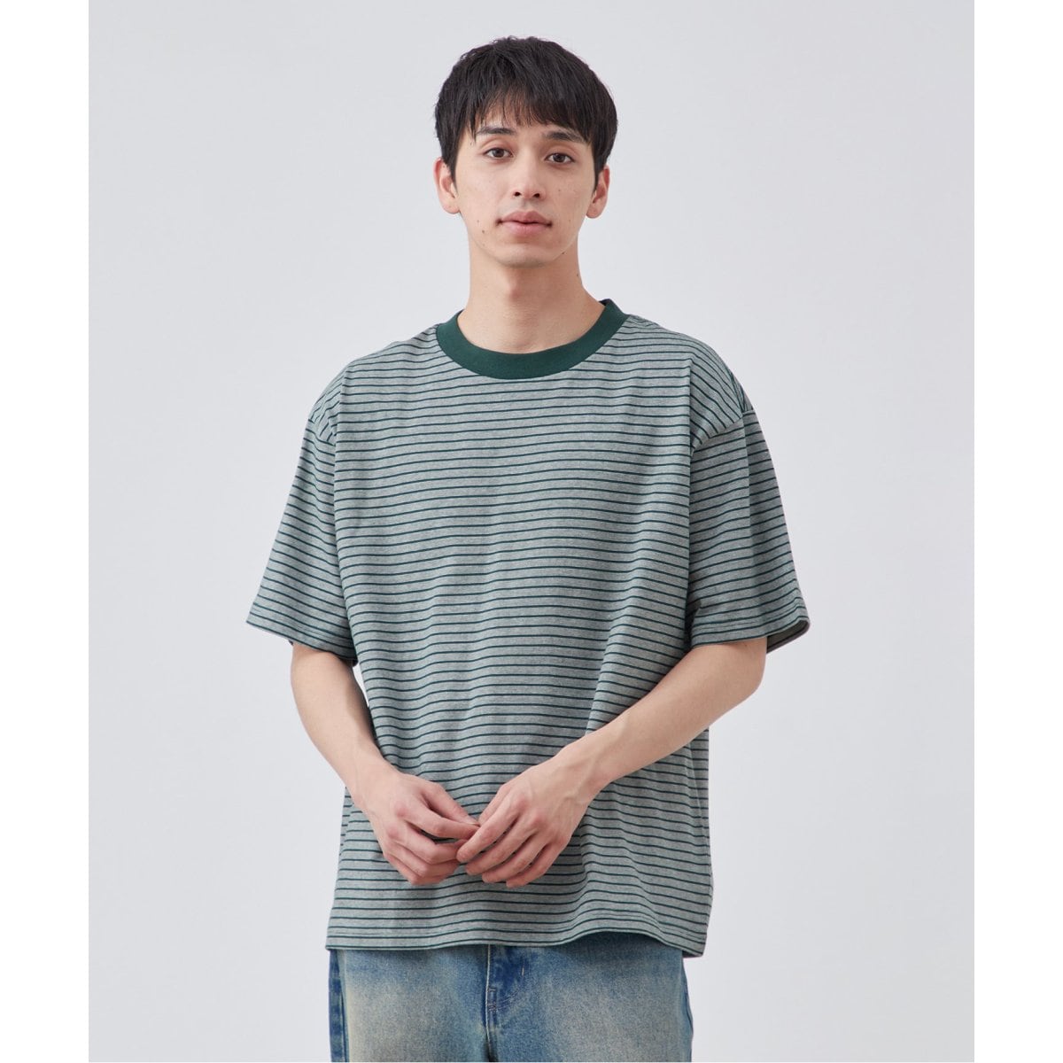 B.C STOCK SHELTECH BIG Tシャツ M 白【難有】M黒セット SHELTECH BIG Tシャツ 24SSBCSTH02（Tシャツ／カットソー）｜B.C