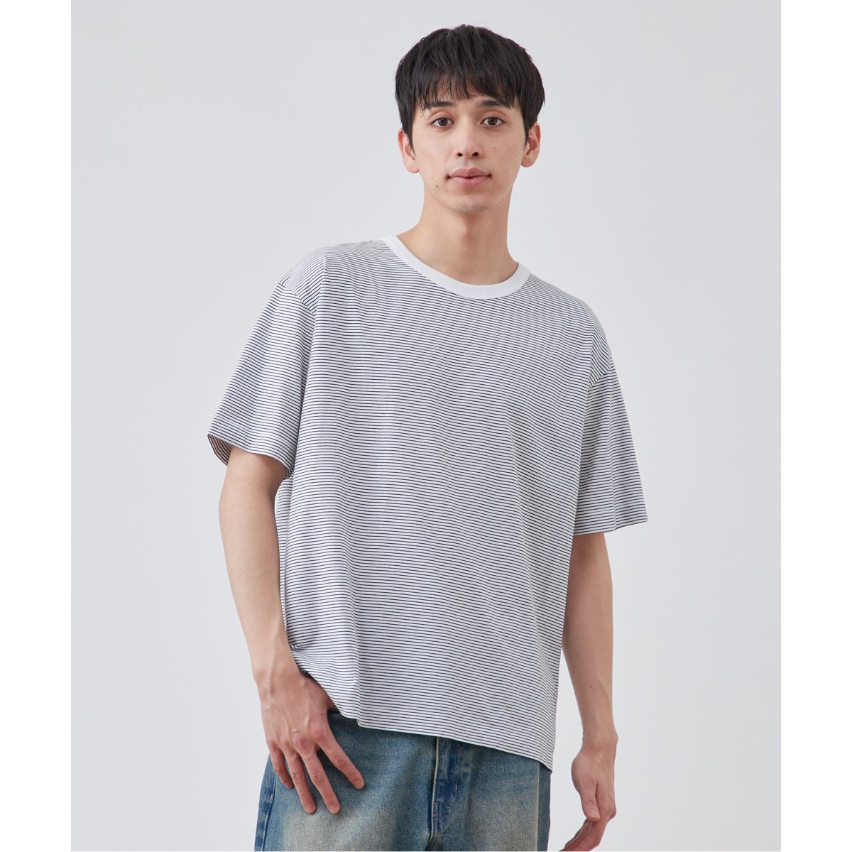 SHELTECH別注 高機能 ボーダーTシャツ | ベーセーストック(B.C