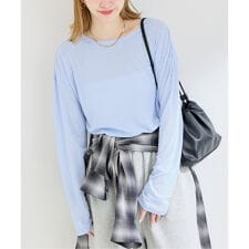 《追加》ウォッシャブル / スラブシアーロンTEE