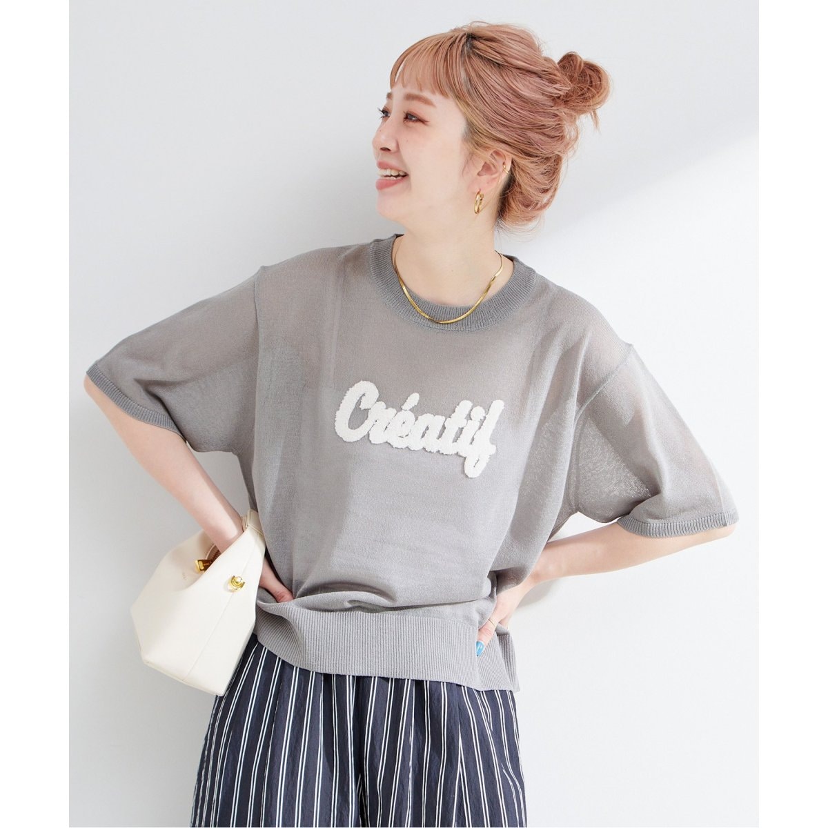 レビュー高評価の商品!の商品をすべて 追加》手洗い可 / サガラ刺繍ロゴプルオーバー | ベーセー トップス