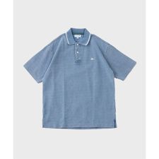 【LACOSTE / ラコステ】配色リブニットインディゴポロシャツ