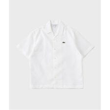 【LACOSTE / ラコステ】ワッフルニットオープンカラーシャツ