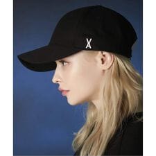 【VARZAR/バザール】 Stud logo over fit ball cap VARZAR49