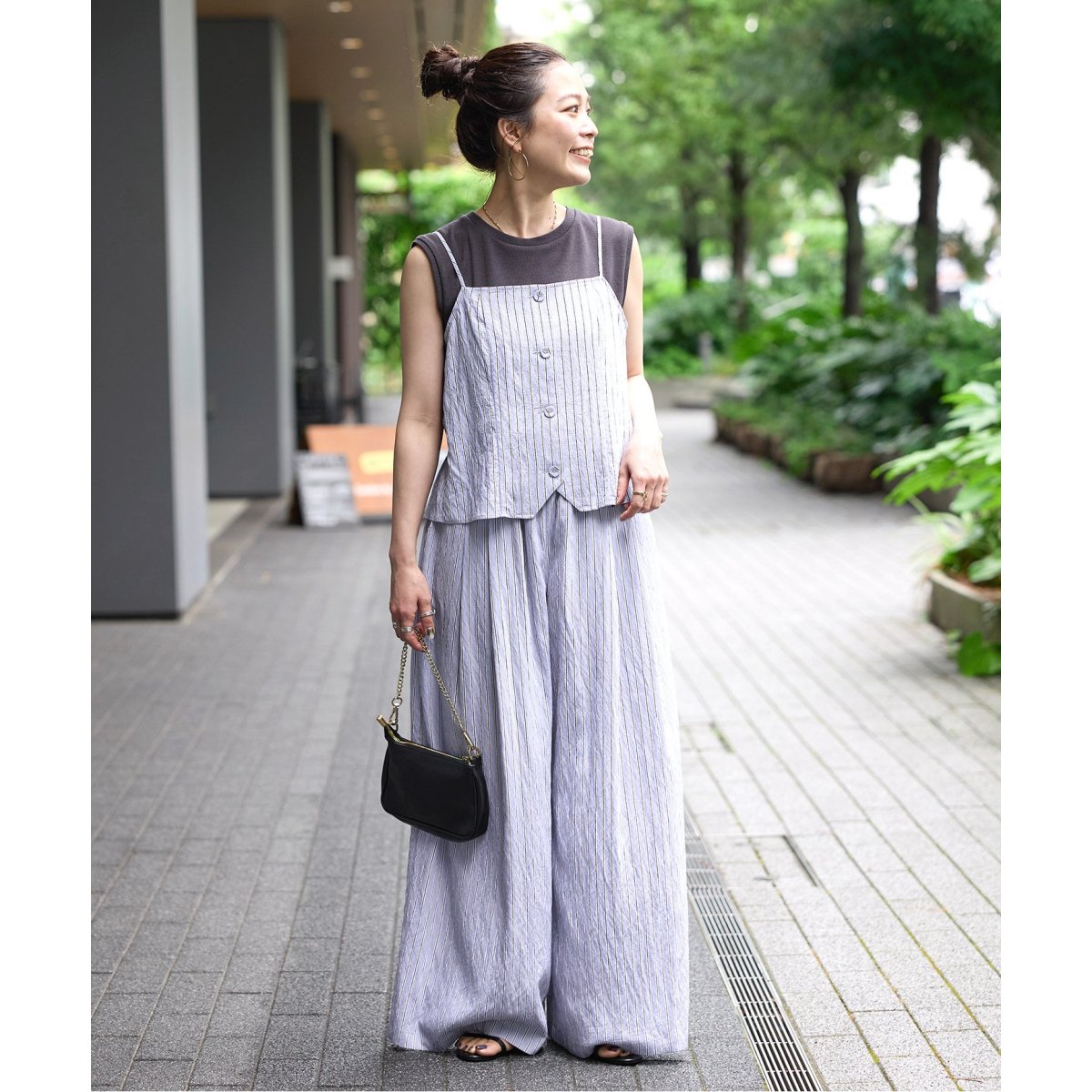 追加》手洗い可 / ギャザーサロペット | ジャーナルスタンダード