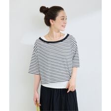《2点セット》手洗い可 /タンクトップレイヤードユルTEE