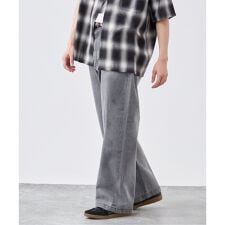 《追加3》[B.A.C.D] 13oz ワイドストレートデニムパンツ