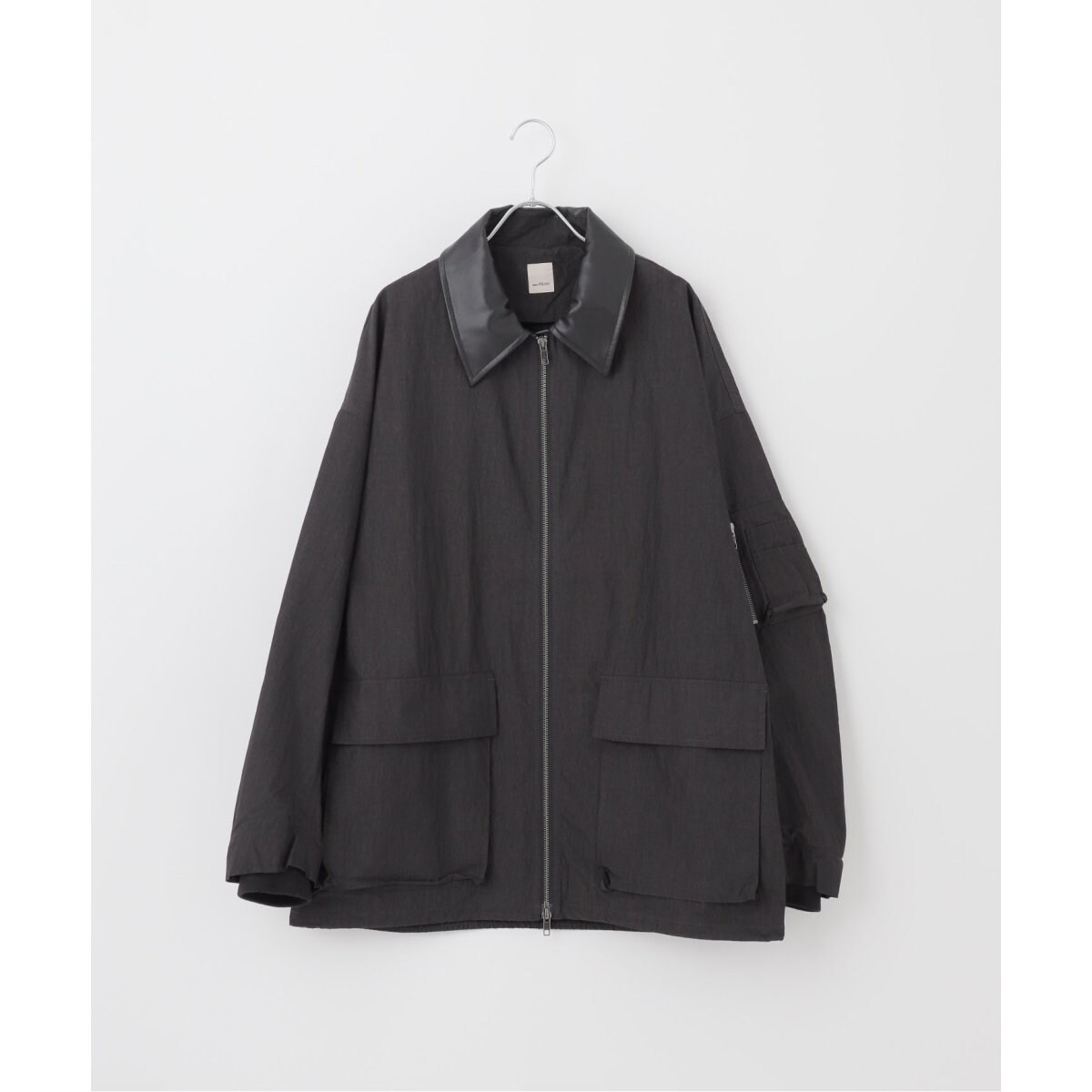 【スピック＆スパン★ 新品】 P/Ny 撥水スノーカモパーカーコート 2025 追加》P/Ny 撥水スノーカモパーカーコート（ミリタリー）｜Spick