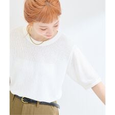 ウォッシャブル / ヘンケイテレコカットソー